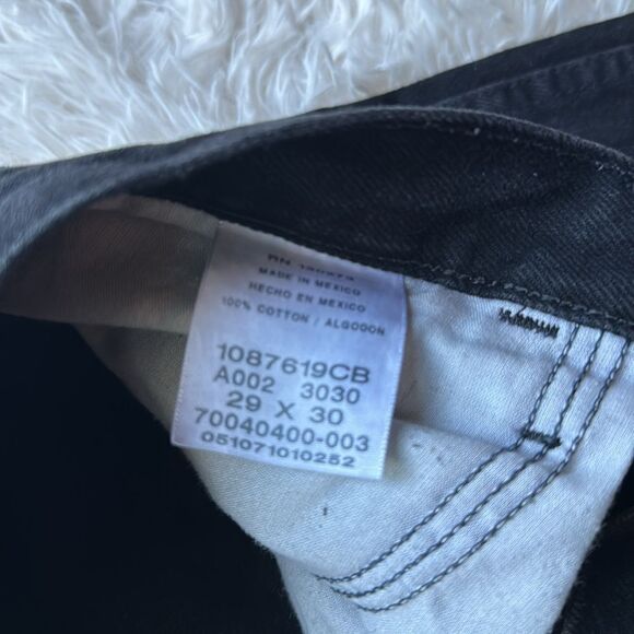 Rustler Black Straight Leg Jeanss 29x30 29” - Picture 6 of 6